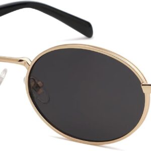 CREEK Retro Oval Sunglasses for Women & Men | Trendy