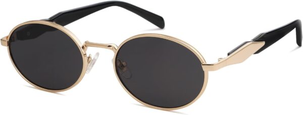 CREEK Retro Oval Sunglasses for Women & Men | Trendy