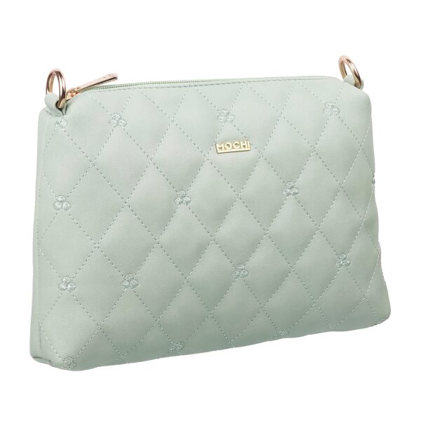 1750936345 Mochi Women Lightgreen Zip Top Sling Bag 66 7354.jpg