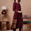 1750937928 GoSriKi Womens Rayon Blend Solid Anarkali Kurta with Pant Dupatta.jpg