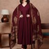 1750937929 GoSriKi Womens Rayon Blend Solid Anarkali Kurta with Pant Dupatta.jpg