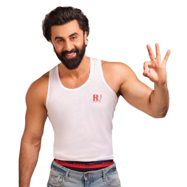 1750938788 Rupa Jon Sleeveless Vest for Men 100 Cotton Material Round Neck Pack of 5.jpg