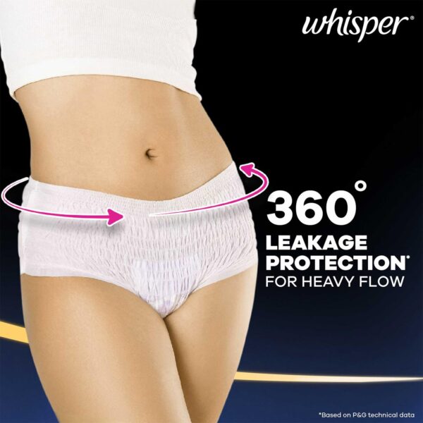 1750939393 Whisper Super Absorbent Period Panty 6 M L Pants 360 Degree Leakage Protection for Heavy Flow Panty like.jpg