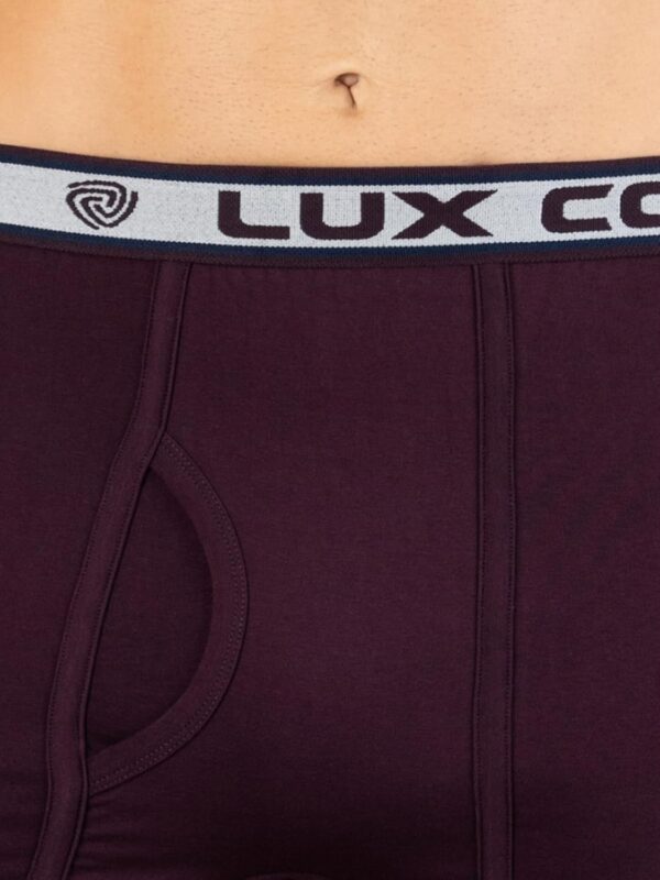 1750940421 Lux Cozi Mens 100 Cotton Solid Mini Trunk Mini Trunk Underwear for Men Color and Print May Vary Mini.jpg
