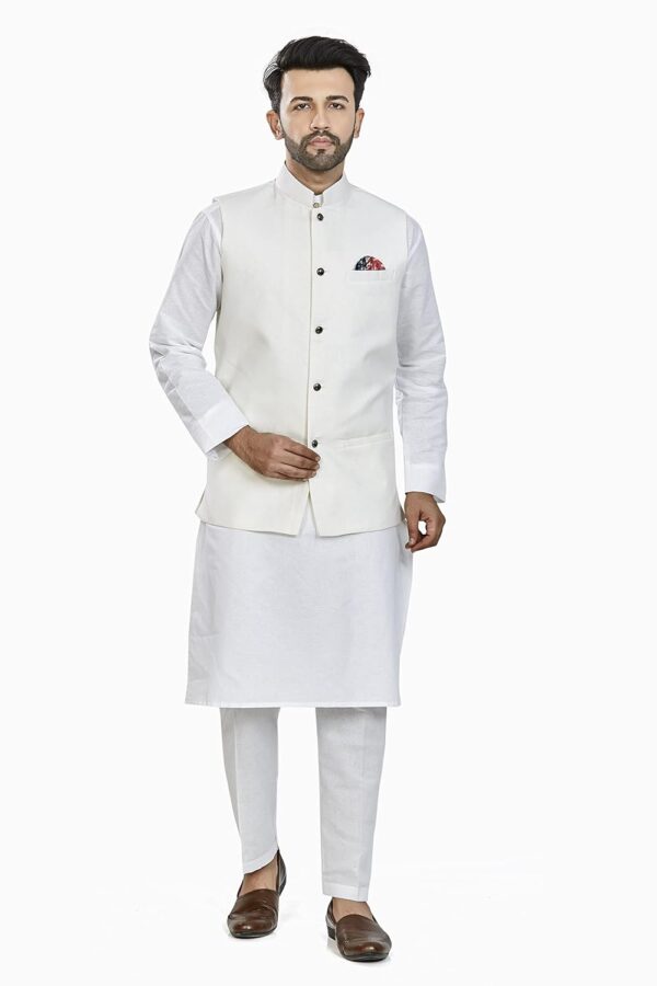 1750940567 BE ACTIVE Mens Nehru Jacket For Men Linen Waistcoat for Ocassion Mens Nehru Jacket.jpg