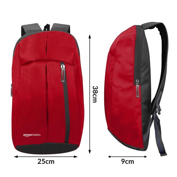 1750940658 amazon basics Mini Backpack for Outdoor Use 12 l Red.jpg