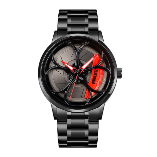 Skmei New Car Wheel Watch with Rolling Creative Fashion Analog