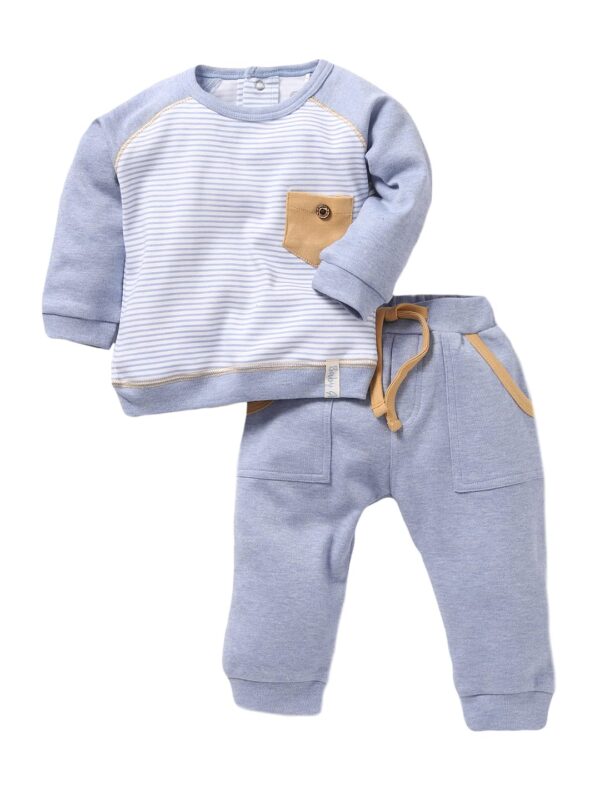 BABY GO Full Sleeves Designer Clothing Set for Baby Girls