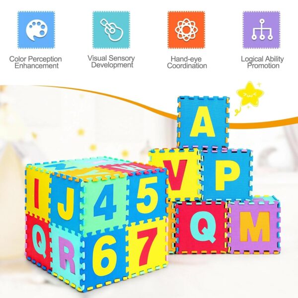 1750966264 VGRASSP 36 Pieces Alphabet Number Floor Mats for Kids Puzzle EVA Foam Mat for Children Above 2 Years.jpg