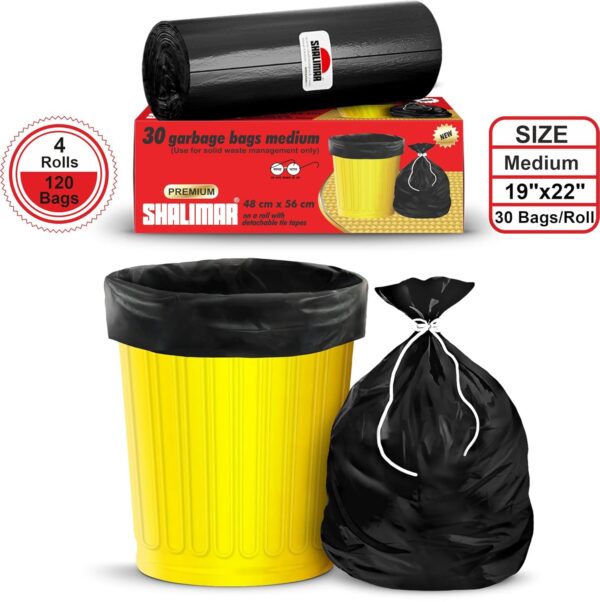 1750966943 Shalimar Plastic Premium Garbage Bags Lavender Fragrance Size 19 X 21 Inches Medium 120 Bags 4 Rolls.jpg