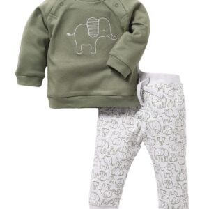 BABY GO Full Sleeves Designer Clothing Set for Baby Girls