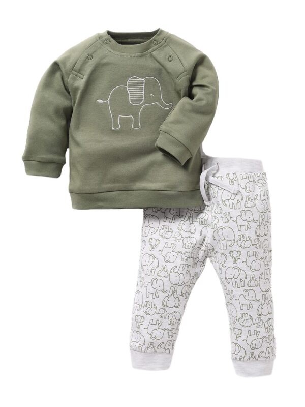 BABY GO Full Sleeves Designer Clothing Set for Baby Girls