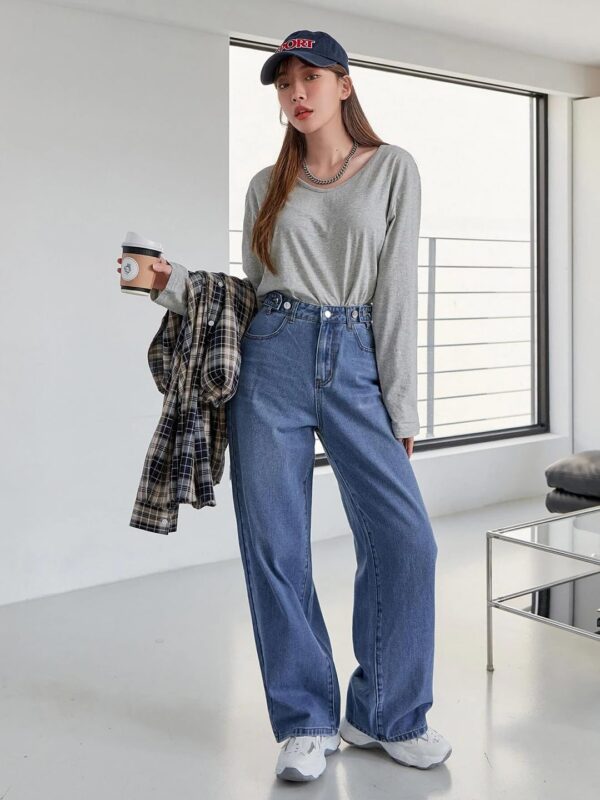 1750973496 KOTTY Women High Rise Cotton Lycra Ankle Length Skinny fit Black Solid Jeans.jpg