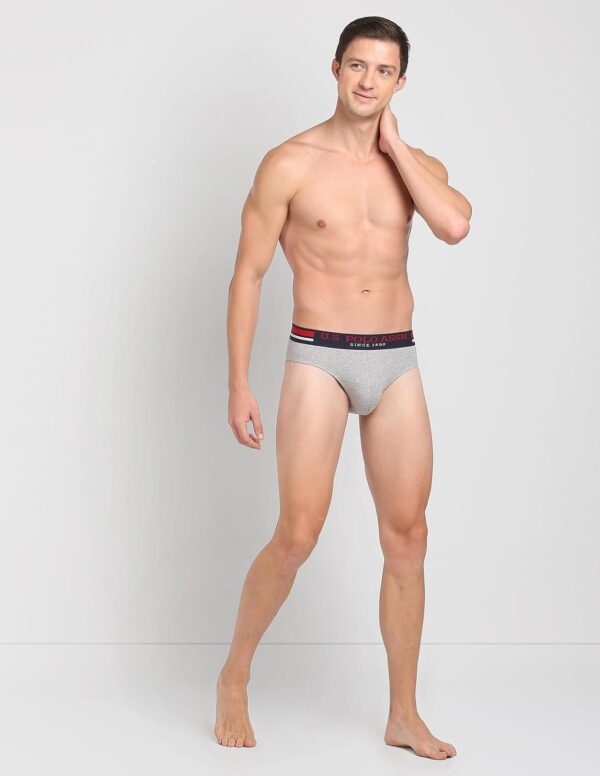 1750979097 U.S. POLO ASSN. Mens Elasticized Waist Pure Cotton I006 Briefs Pack of 3.jpg