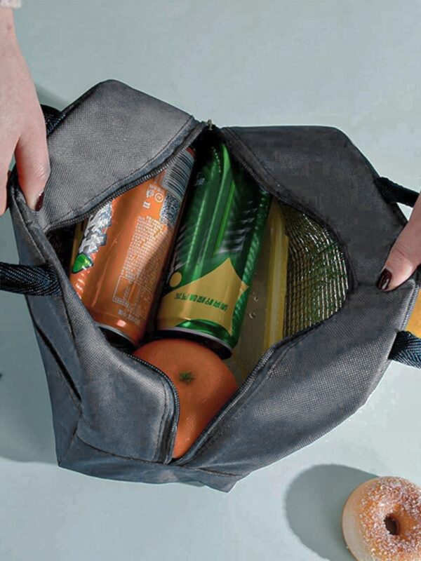 1750980880 SVH Insulated Travel LunchTiffinStorage Bag for Women and Men Office Collage and School Grey Cotton.jpg