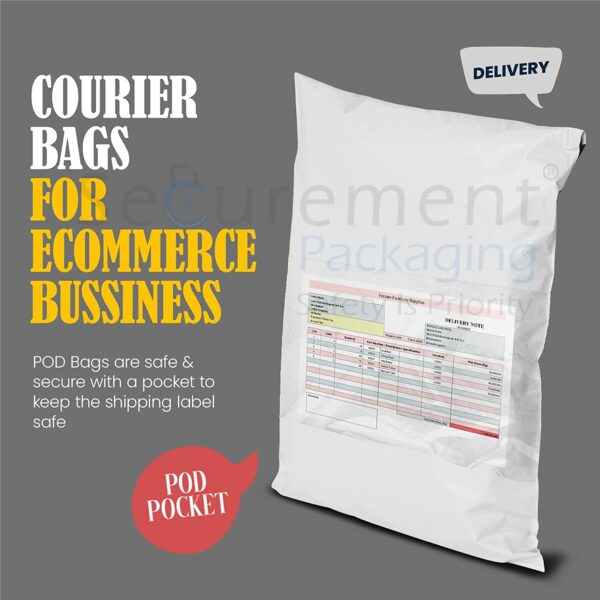 1751082411 Securement Plastic Tamper Proof Courier BagPolybag with Pod for Packing 51 Microns Ecommerce Packaging.jpg