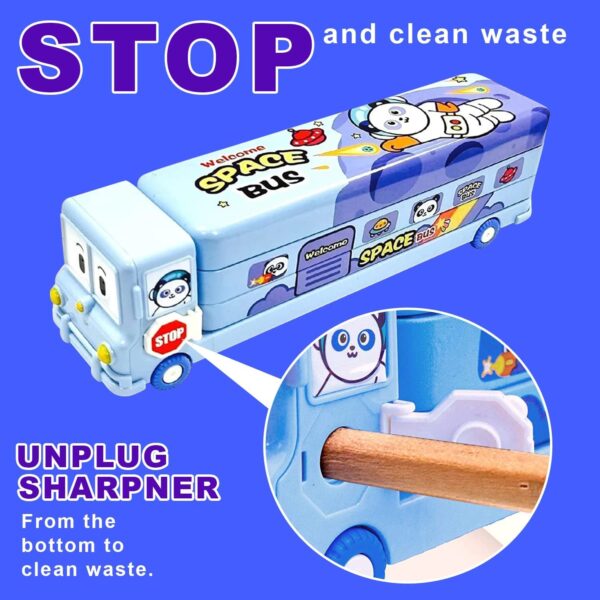 1751085116 PRIME DEALS Bus Shape Pencil Box School Bus Metal Geometry Box for Kids Magic Bus with Moving Tyres with 3.jpg