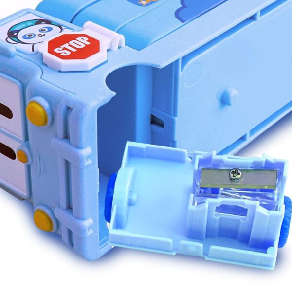 1751085117 PRIME DEALS Bus Shape Pencil Box School Bus Metal Geometry Box for Kids Magic Bus with Moving Tyres with 3.jpg