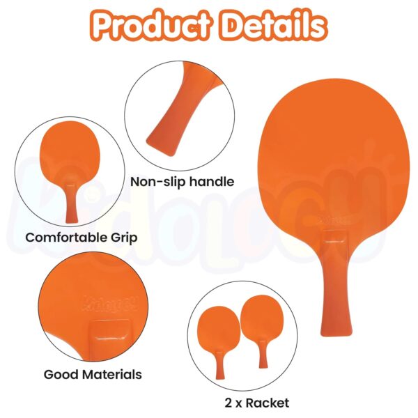1751086969 Kidology Light Table Tennis Self Training Indoor Gaming 2 Racket 4 Practice Ping Pong Ball Parent Child.jpg