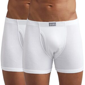 Jockey 8008 Men's Super Combed Cotton Rib Solid Boxer Brief