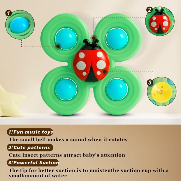 1751089506 Toy Imagine Insect Themed Suction Spinner Toys for Babies Toddlers – Sensory Fidget Toys for Kids 0 to 5.jpg