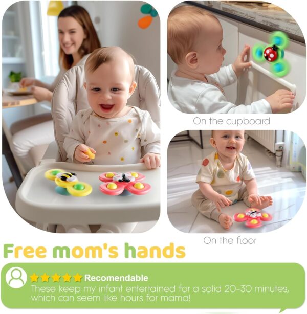 1751089508 Toy Imagine Insect Themed Suction Spinner Toys for Babies Toddlers – Sensory Fidget Toys for Kids 0 to 5.jpg
