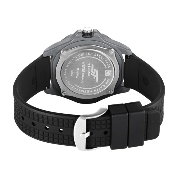1751090490 SF Sporty Black Dial Polyurethane Strap Watch for Men 7930PP23WNT7930PP23W.jpg