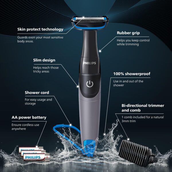 1751091931 PHILIPS Bg102515 Showerproof Battery Powered Body Groomer For Men Safe For All Body Areas Including Private.jpg