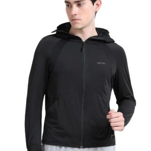 FABSPORTS Men's UV Protection Sun Screen Jacket, Sun Protection Clothing,