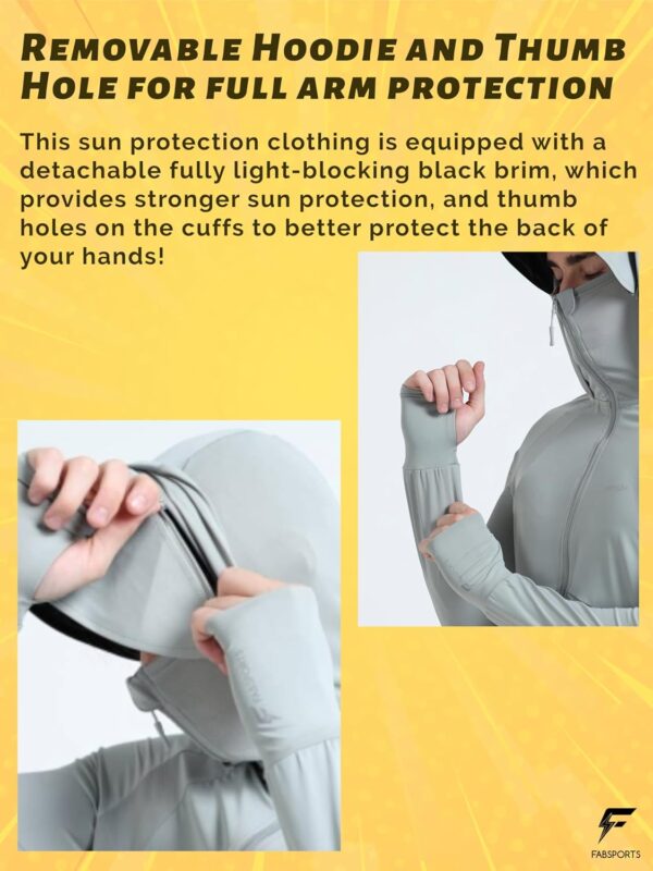 1751096565 FABSPORTS Mens UV Protection Sun Screen Jacket Sun Protection Clothing Lightweight with UPF 50 Protection.jpg