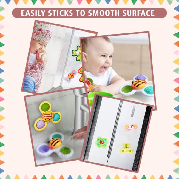 1751099491 Wembley Suction Spinner Toy for Baby Bath Toys Water Toys for Kids Fidget Spinner Spinning Sensory Toddler.jpg