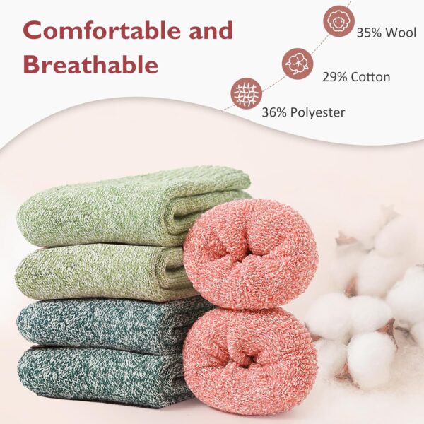 1751100067 TecoKart® Woolen Socks for Women Soft Warm and Stretchy Winter Knitted Socks Durable Elastic Fit 3 Pairs.jpg