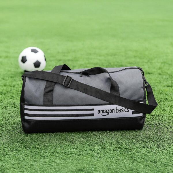 1751117377 Amazon Basics Gym Trainer Sports Duffle Bag with Shoe Compartment Water Resistant for MenWome.jpg