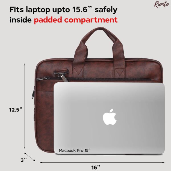 1751119629 RIONTO Messenger Bag Laptop Bag for Men PU Leather Expandable Office Bag for Men Supports Laptop Upto.jpg