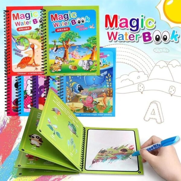 1751120948 Amitasha 4Pc Water Coloring Books for Kids Water Painting Drawing Book for Toddlers 2 10 Years.jpg