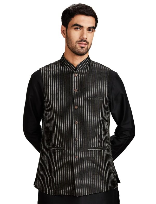 Amazon Brand   Symbol Men Lightweight Nehru Jacket