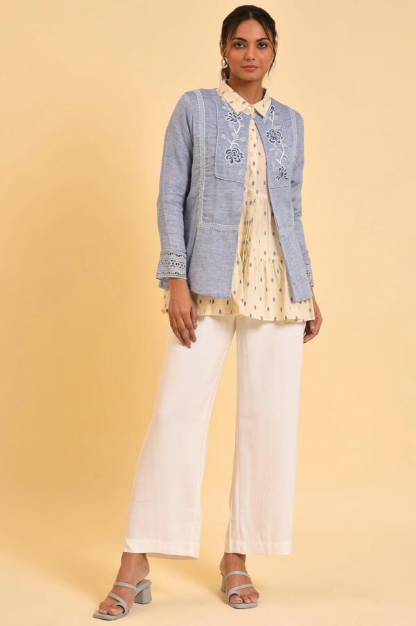 1751135331 W for Woman Cotton Blend Womens Standard Length Jacket.jpg