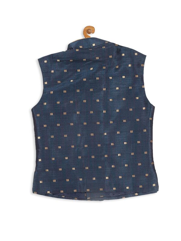 1751138628 Vastramay Infant Boys Silk Blend Nehru Jacket.jpg