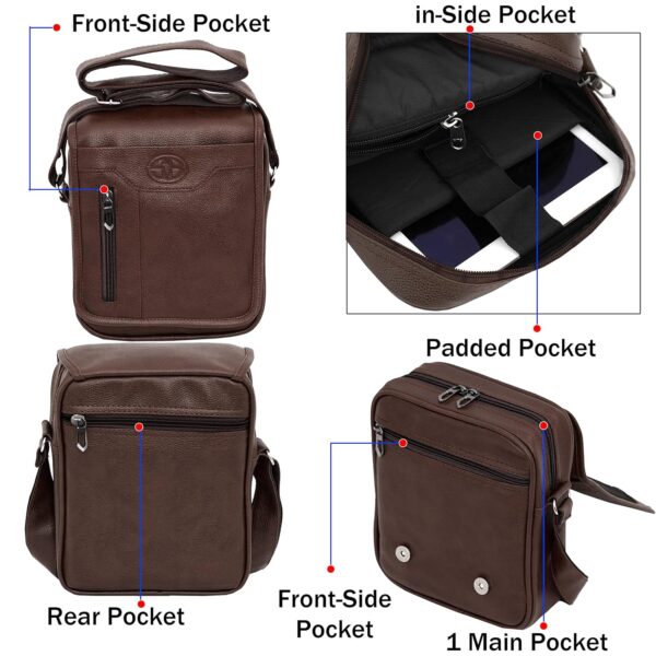 1751169062 Storite 10 Inch Stylish Small PU Leather Sling Cross Body Travel Office Business Messenger One Side Shoulder.jpg