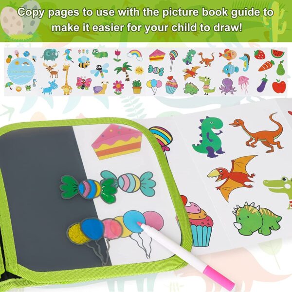 1751169695 AMENDAS Erasable Doodle Book Set for Kids Reusable Magic Drawing Book with Watercolor Pens Road Trip Car.jpg