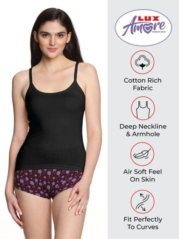 1751172027 Lux Amore Womens Cotton Rich Slips – Comfortable Smooth and Airsoft FeelPack of 3Color May Vary.jpg