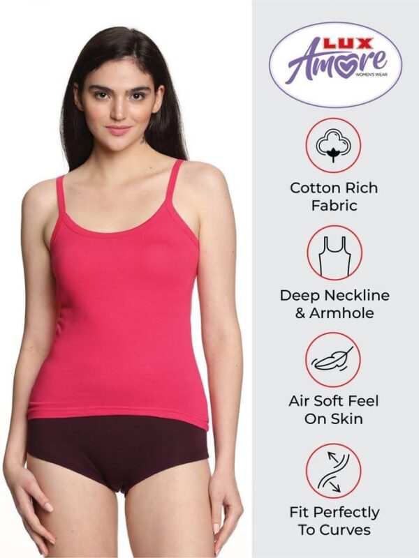 1751172694 Lux Amore Womens Cotton Rich Slips – Comfortable Smooth and Airsoft FeelPack of 3Color May Vary.jpg