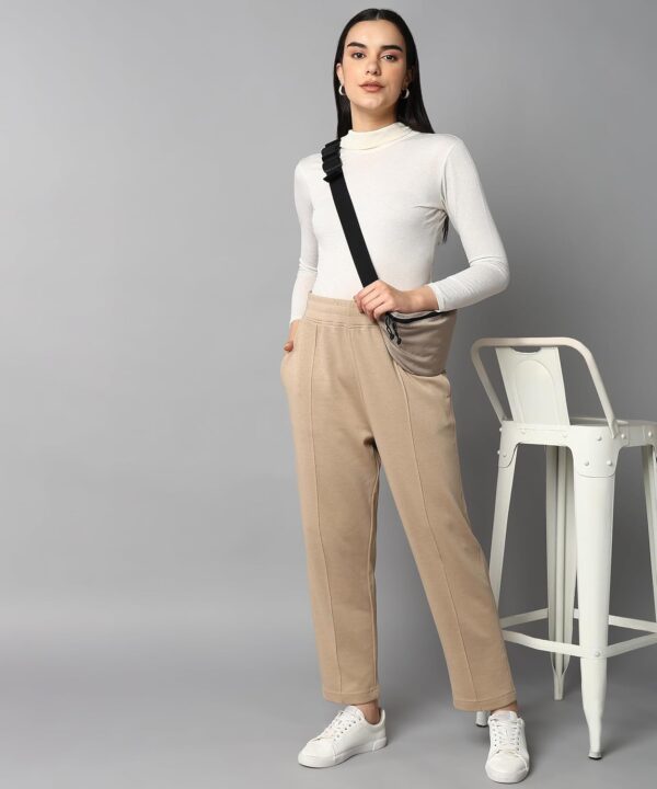 1751173740 Alan Jones Clothing Womens Stretch Straight Trousers Straight Fit with Pin Tucks Side Pockets Concealed.jpg