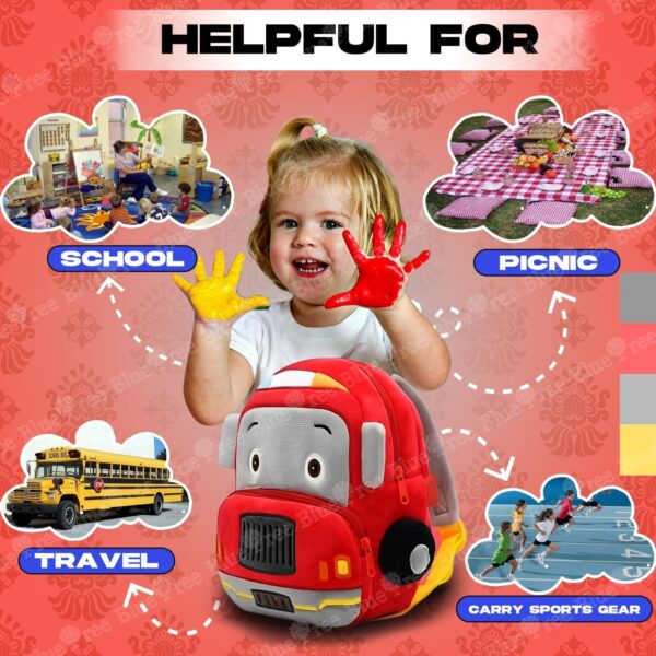 1751174358 Frantic Kids Velvet School Bag Plush Cute Backpack Baby Girl Preschool Travel Bags Ideal for Baby Girl Boy.jpg