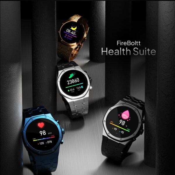 1751180098 Fire Boltt Royale Luxury Stainless Steel Smart Watch 36.32mm 1.43 inch AMOLED Display Always On 750 NITS.jpg