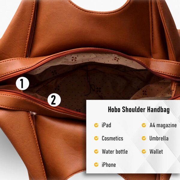1751194070 Fostelo Womens Style Diva Tote Handbag Hobo Shoulder Bag Ladies Purse Satchel Gift For Women.jpg