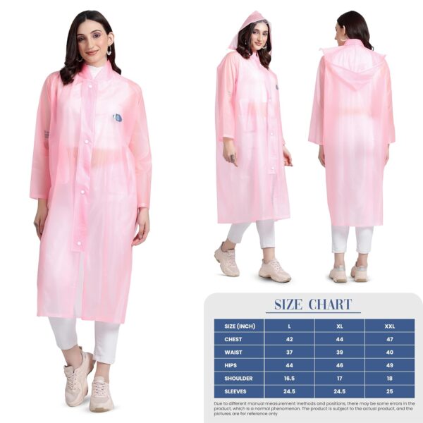 1751203061 HACER Victoria Raincoat Waterproof Full Length Rainwear with Hood and Pockets for Women Ladies Carry Bag.jpg