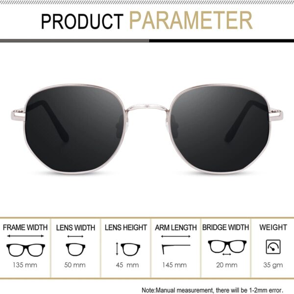 1751220784 HAYDEN haiza Black Lens with Silver Metal Frame SunglassesGoggles For Mens and Womens UV Protected Pack of.jpg