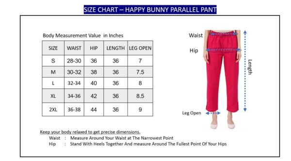 1751244662 Happy Bunny Parallel Pants Modern Cotton Trousers Smart Ankle Length Work Office Home Regular Fit.jpg