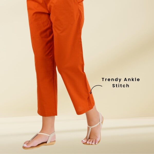 1751244663 Happy Bunny Parallel Pants Modern Cotton Trousers Smart Ankle Length Work Office Home Regular Fit.jpg